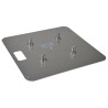 EMBASE DE SOL 600X600mm 5Kg POUR TOTEM AVEC 4 DEMI MANCHONS CONTEST