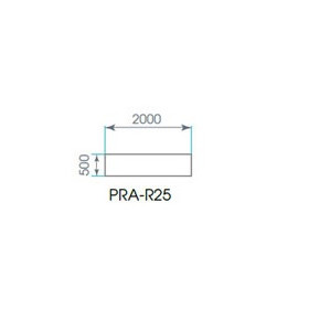 PRATICABLE 2M X 0.5M SANS PIED ASD