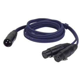 CORDON ADAPTATEUR2  XLR FEMELLE / XLR MALE
