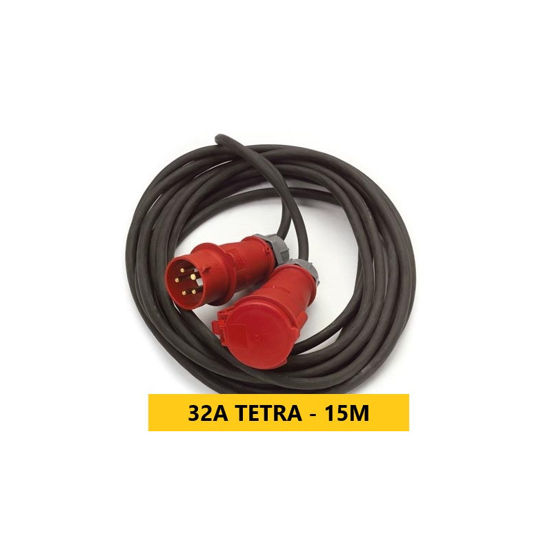 RALLONGE P17 32A 5G6 EN 15 METRES
