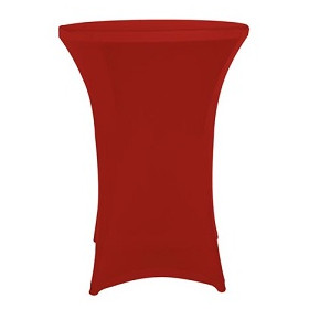 HOUSSE EN STRETCH BORDEAUX POUR MANGE DEBOUT LORMD84