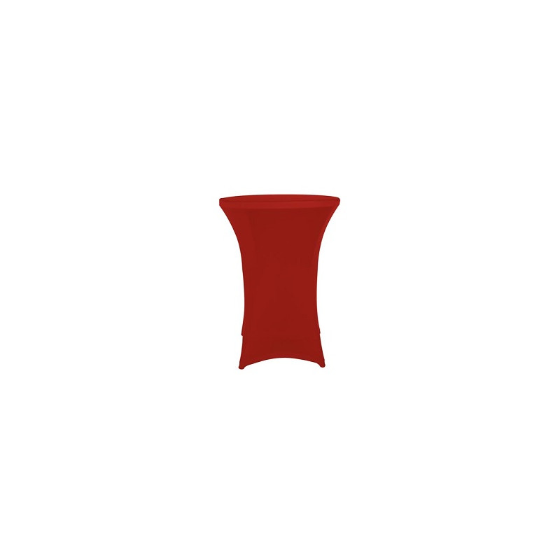 HOUSSE EN STRETCH BORDEAUX POUR MANGE DEBOUT LORMD84