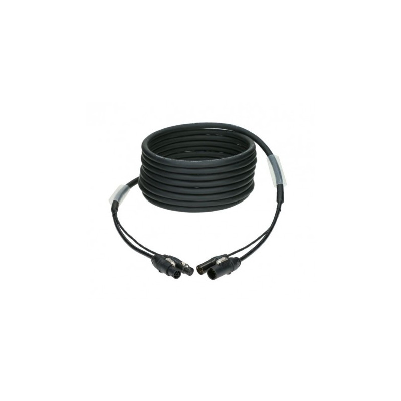 CORDON DMX ET ALIM XLR 5 P TRUECON 5 METRES KLOTZ