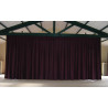 RIDEAU DE SCENE NOIR 3 X 3.50M