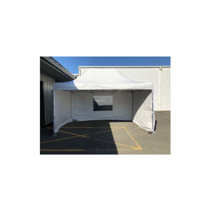 STAND DEPLIABLE ALUMINIUM PRO 4.5 X 3 M + 3 MURS 