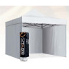 STAND VITABRI 3X3 M + 2 MURS PLEINS + 1 MUR FENETRE BLANC 