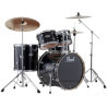 BATTERIE ACCOUSTIQUE SERIE EXPORT 22" 5 FUTS JET BLACK PEARL 