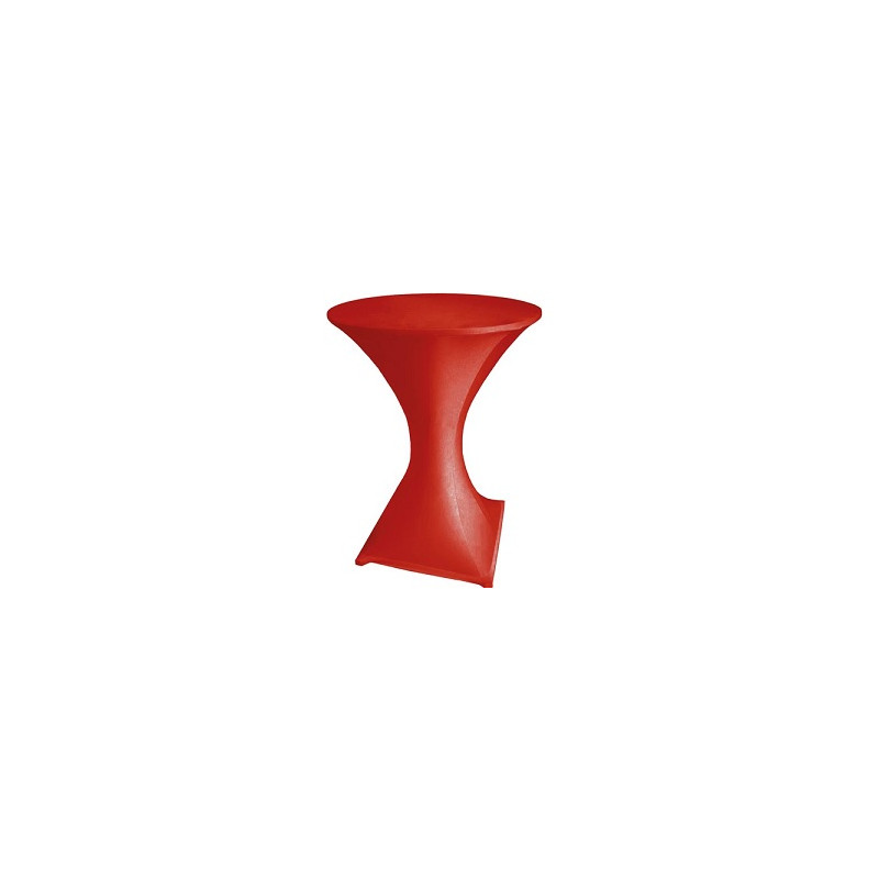 HOUSSE EN STRETCH ROUGE POUR MANGE DEBOUT LORMD84