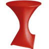 HOUSSE EN STRETCH ROUGE POUR MANGE DEBOUT LORMD84