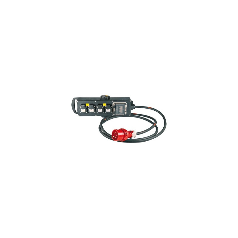BOITIER 16A TETRA VERS 3X 16A MONO