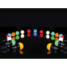 GUIRLANDE DE FETE À LED 10M 20 LAMPES LED MULTICOLORES 