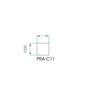 PRATICABLE 1M X 1M SANS PIED ASD