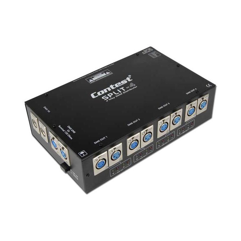 SPLITTER DMX 4 CANAUX