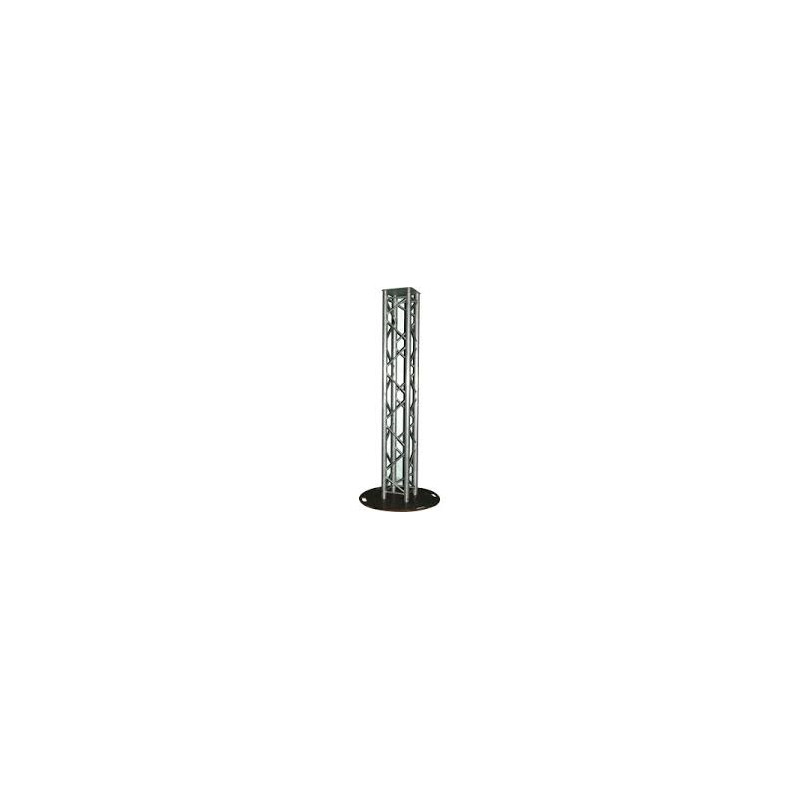 SUPPORT EN STRUCTURE ALU AVEC EMBASE LOURDE HAUTEUR 3M