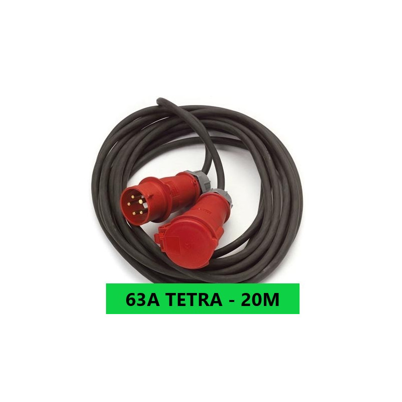 RALLONGE 63A 5G16 EN 20 METRES