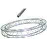 CERCLE MONOTUBE ALU 50mm DIAMETRE 1 METRE