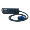 BOITIER 32A MONO2 X16A MONO SUR 4 X E1000 + 2 DPN