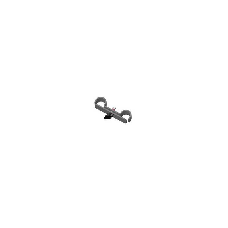RACCORD POUR 2 TUBES GARDE CORPS POUR PRATICABLES ASD