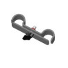 RACCORD POUR 2 TUBES GARDE CORPS POUR PRATICABLES ASD