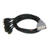 FOUET 6 PRISES MALE POUR HARTING ELECTRIQUE 16 BROCHES