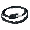 SANGLE TUBULAIRE NOIRE AME ACIER LONG 200 CM CMU 2T