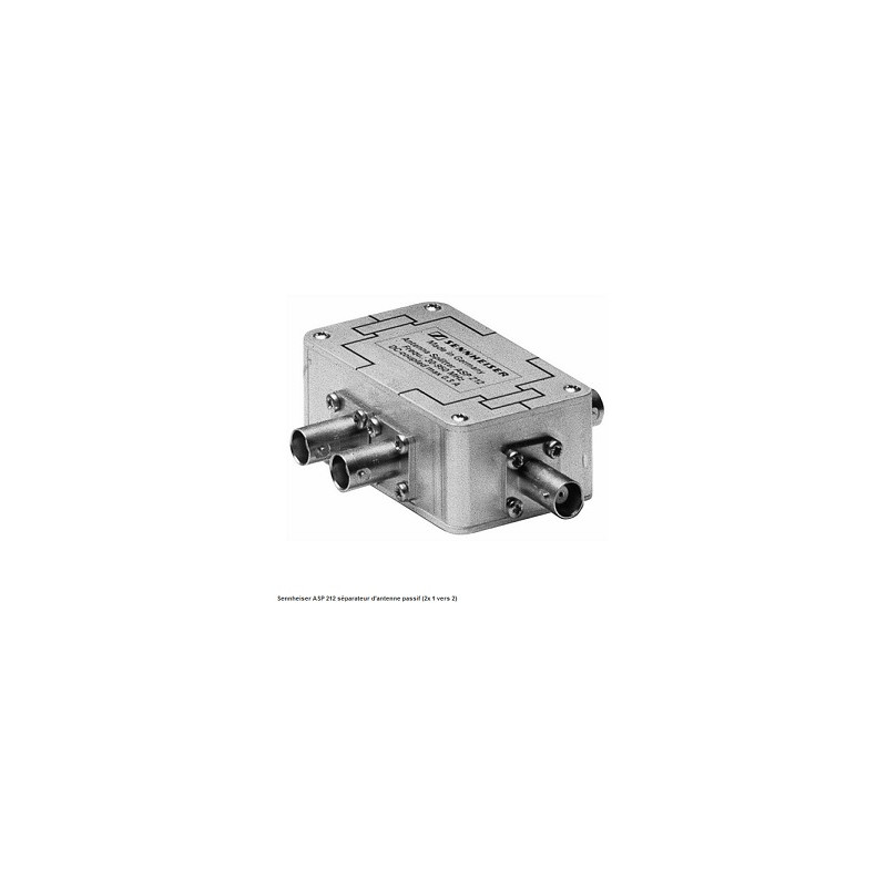 SPLITTER PASSIF D'ANTENNE 2 X 1 VERS 2 SENNHEISER