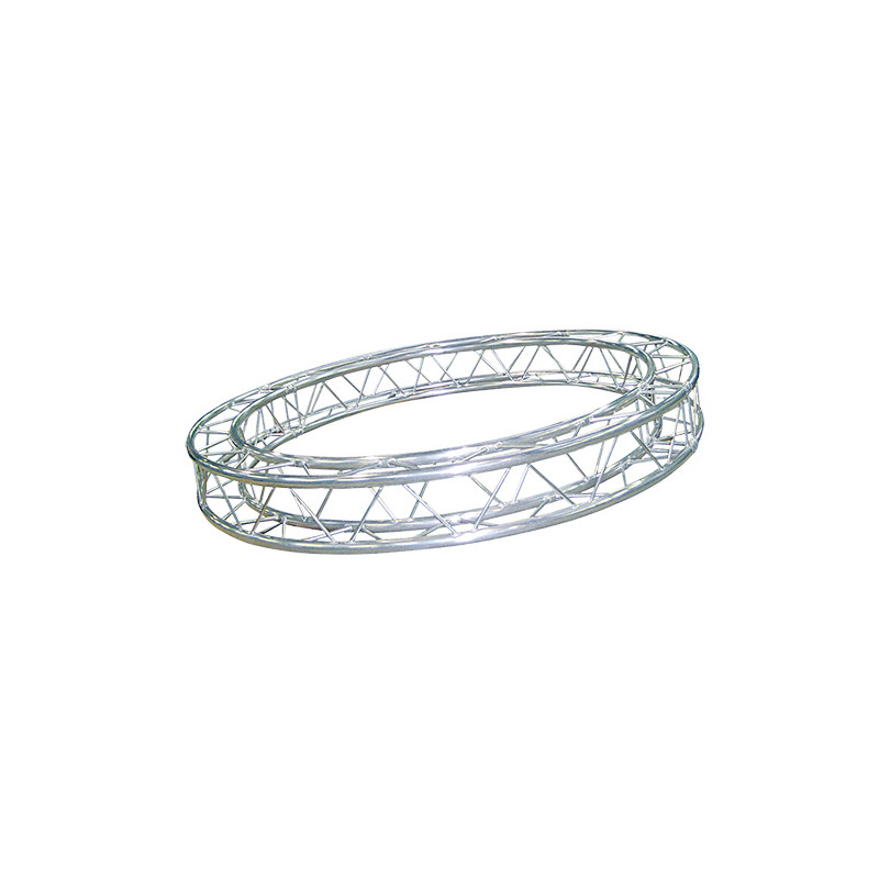 CERCLE SECTION STRUCTURE ALU CARREE 290 DIAMETRE 3 METRE EXTERIEUR ASD