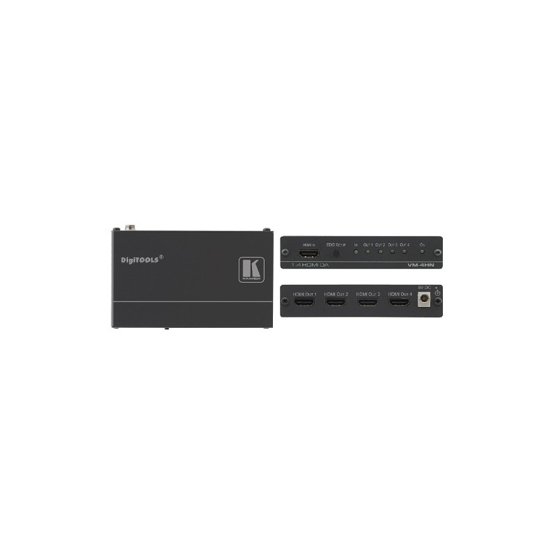 DISTRIBUTEUR AMPLIFICATEUR HDMI 1:4 ULTRA HD 4K KRAMER