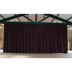 RIDEAU DE SCENE NOIR 3 X 3.50M