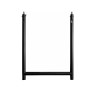 EXTENSION EN H ALU ECHELLE NOIRE ASD